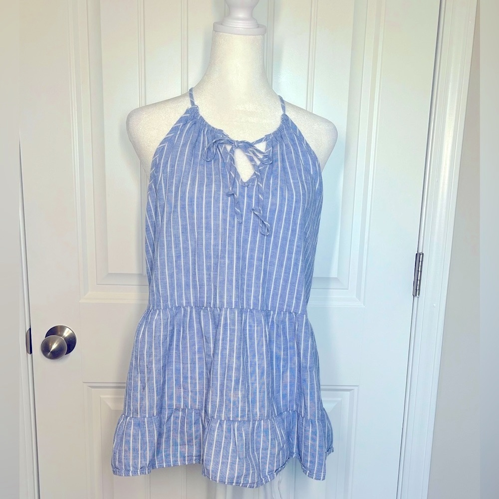 Cotten Bleu tank , size M , CB125